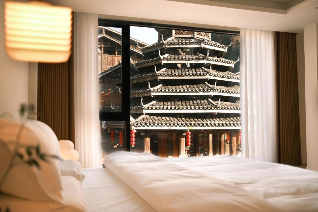 Qiandongnan Hotel | 今山鼓楼观景民宿