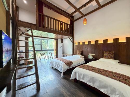 Wulingyuan House | 张家界畔山驿栈 Zhangjiajie Panshan Yizhan, Travel planning Yishan, Diaojialou, climbing high and looking far, Chinese style, near the east gate of the park