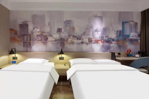 Changan Bed & Breakfast | 锐思特逸致酒店石家庄铁道大学义堂地铁站店