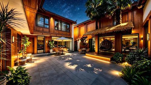 Dayan Old Town House | 院中院丨墨林丨咖啡畅饮丨供氧庭院
