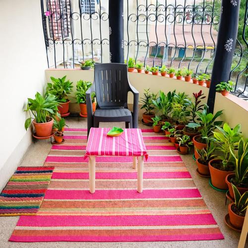 Tollygunge House | 2 rooms appartment with balcony and kitchen
