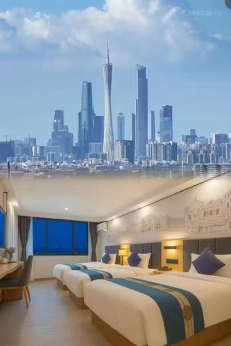 Liwan Apartment | Amemouillage Inn Guangzhou Railway Station Xicun Metro Station