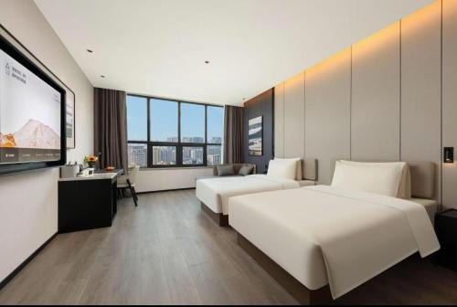 Xinwu District Hotel | Atour Hotel Wuxi National Software Park Airport Road