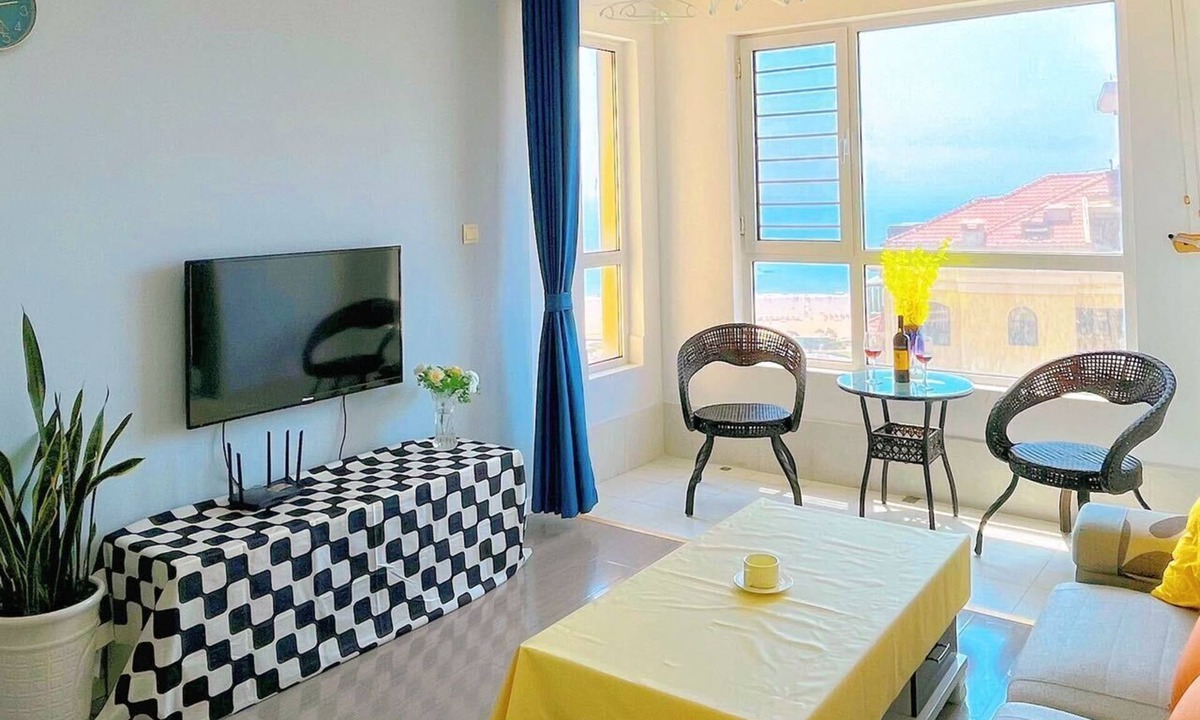Huangdao Hotel | Blessed Family Seaview Apartment 2-903