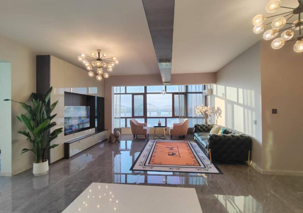 Harbin City Center Apartment | Central Avenue Luxury River View Apartment