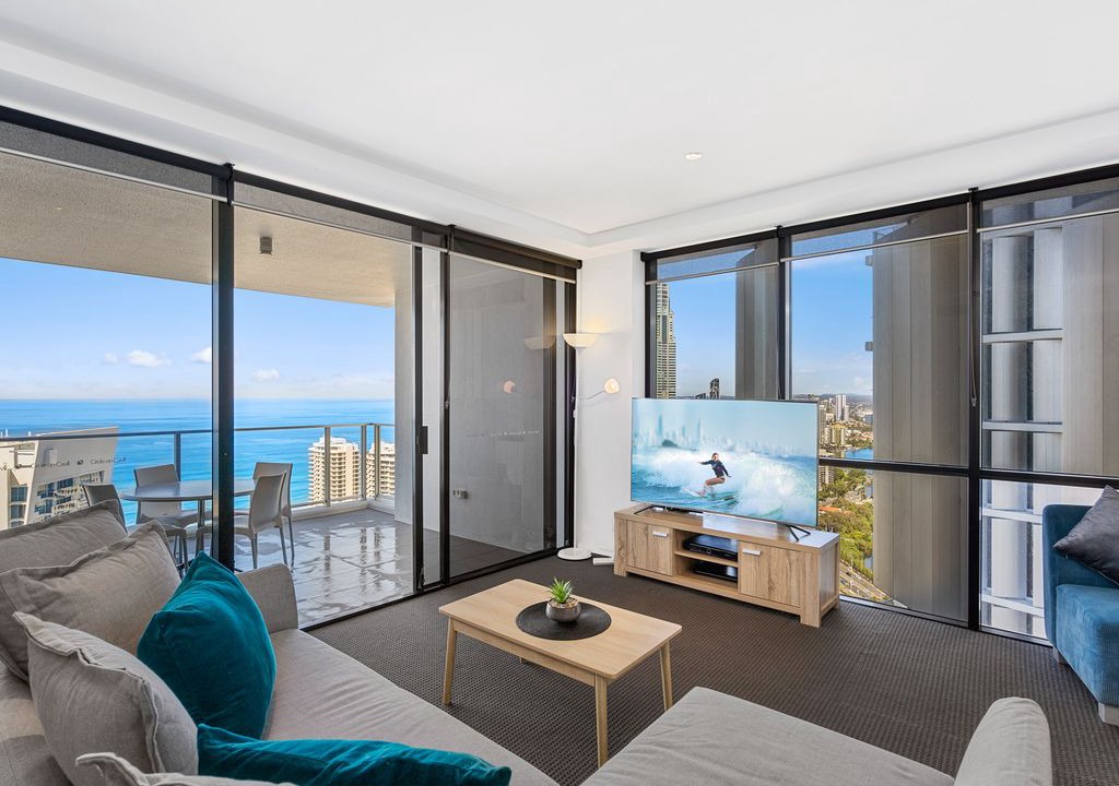 Surfers Paradise Apartment | Circle on Cavill -2 Bedroom 2 bathroom ocean view apartment