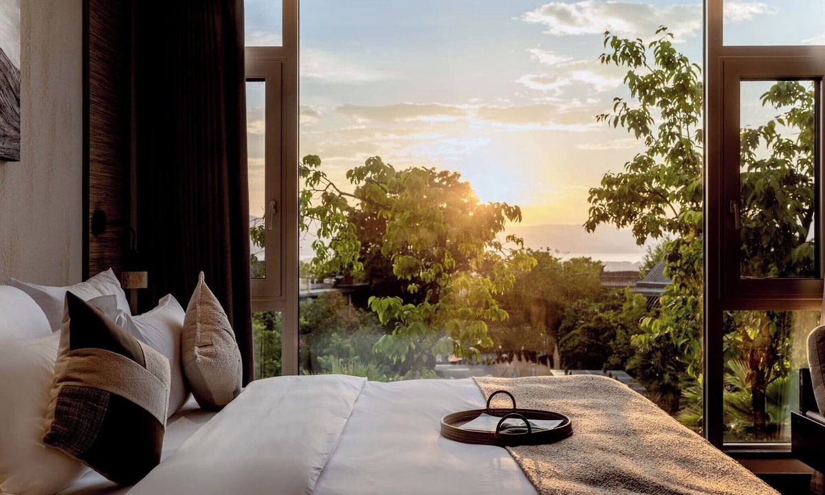 Dali Town Hotel | Dali Shanshuijian No.5 Courtyard Villa Garden Resort Hotel
