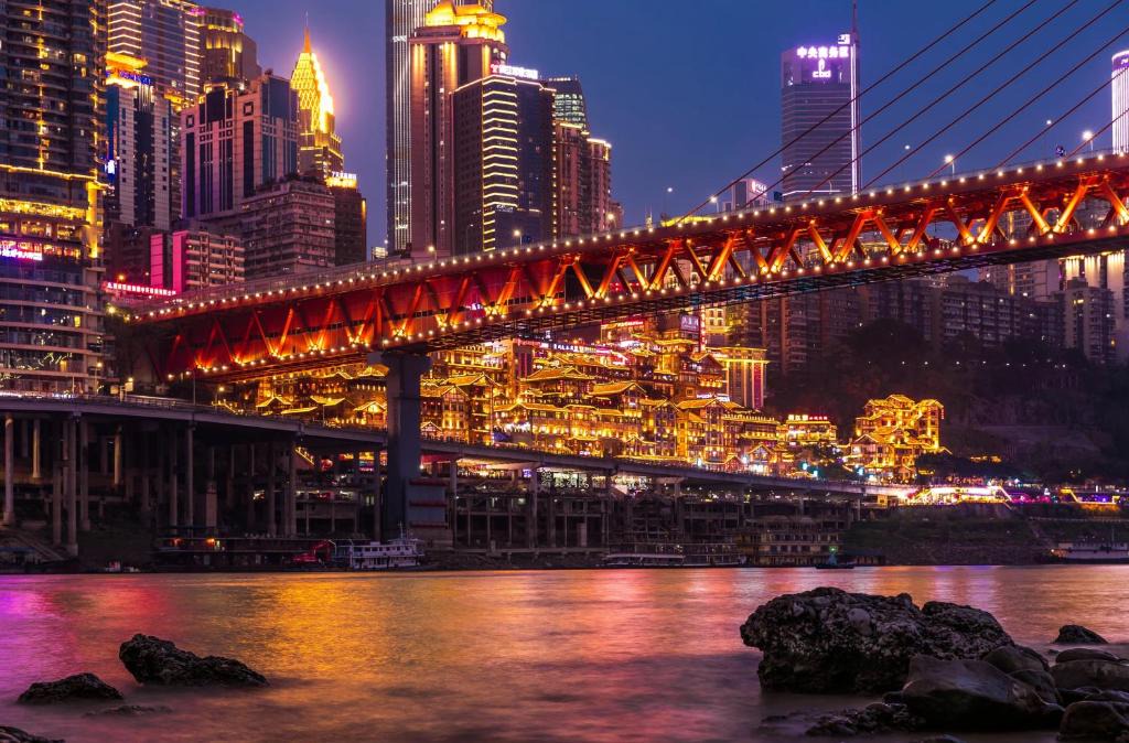 Jeifangbei Central Business District Hotel | Echarm Hotel Chongqing Jiefangbei Pedestrian Street Hongyadong Branch