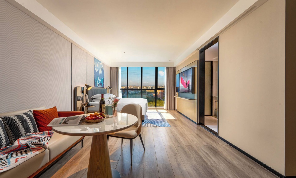 Huadu Hotel | Echarm Hotel Guangzhou Baiyun Airport Flagship Store-Free airport shuttle