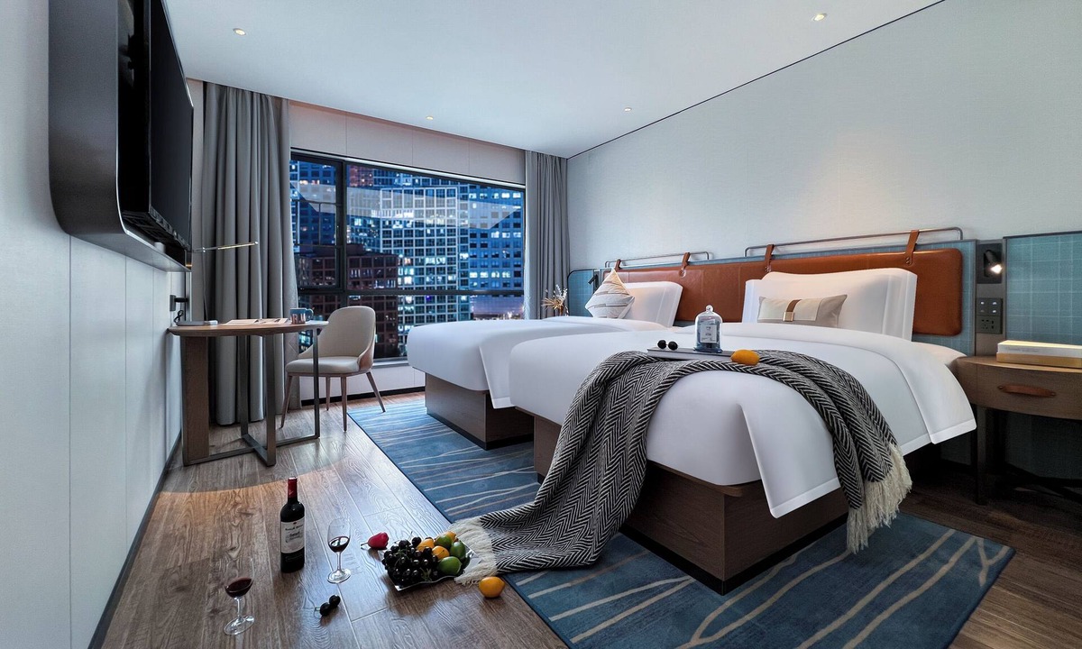 Guangzhou Hotel | Echarm Hotel - Guangzhou Jinrongcheng Dongpu Subway Station