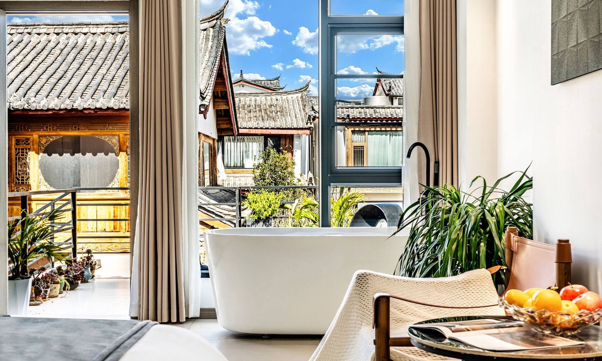 Dayan Old Town Hotel | Gucheng district ying Xi ting Yu inn
