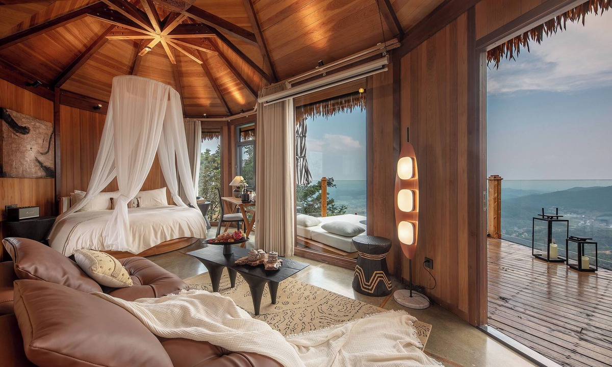 Hengshan County Hotel | Hengshan No.5 Valley Cliff Homestay