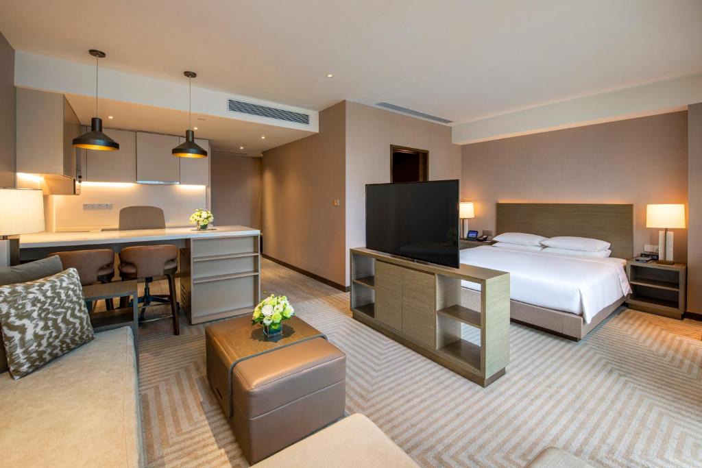 Gaoxin Hotel | Hyatt House Chengdu Pebble Walk