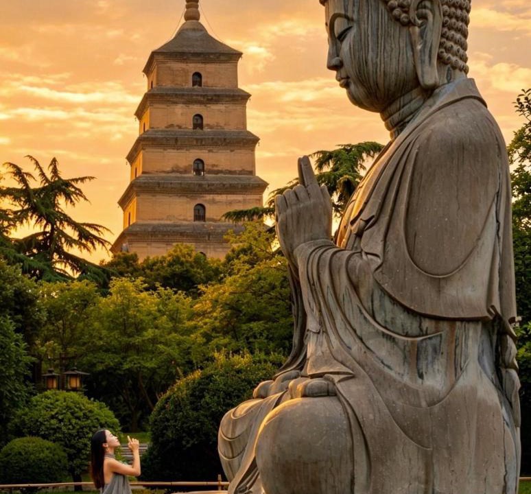 Xi’an City Center Apartment | Lucky Designer Residence Near Bell Tower & City Wall