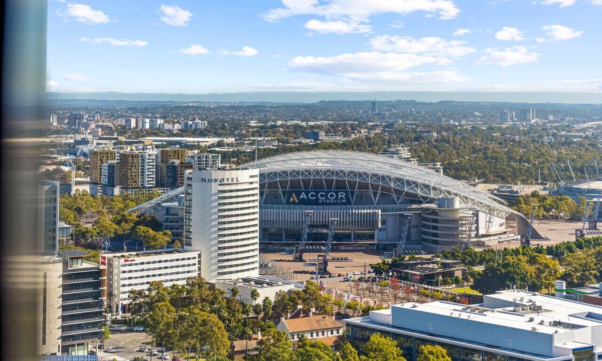 Sydney Olympic Park Apartment | Modern 2BR Haven High Level & Stadium Views