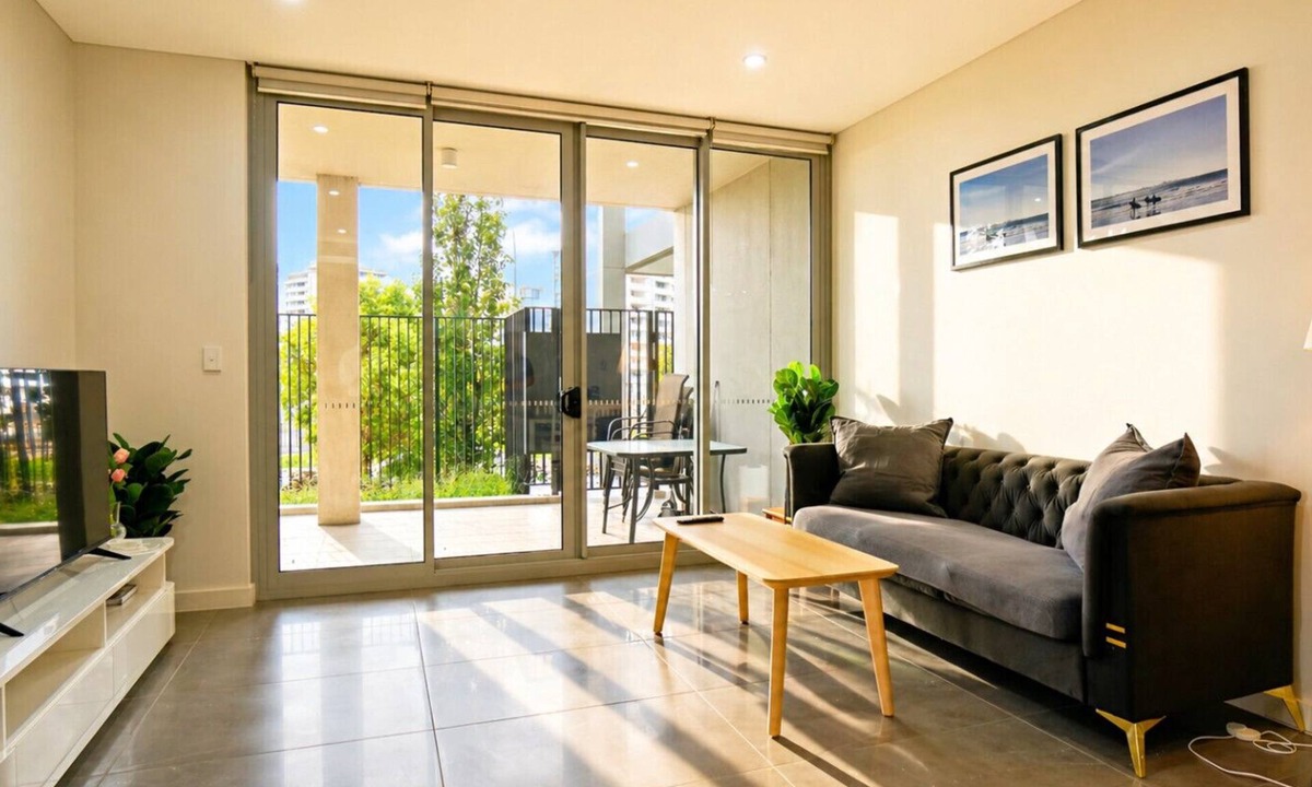 Lidcombe Apartment | Near Olympic Park 3B | Courtyard 2 Baths + Parking