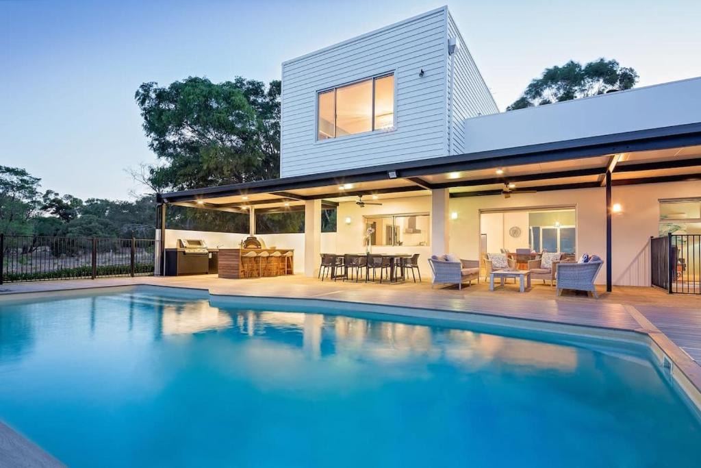 Quindalup House | Oasis - Tranquil Getaway with Pool and Scenic Outlooks