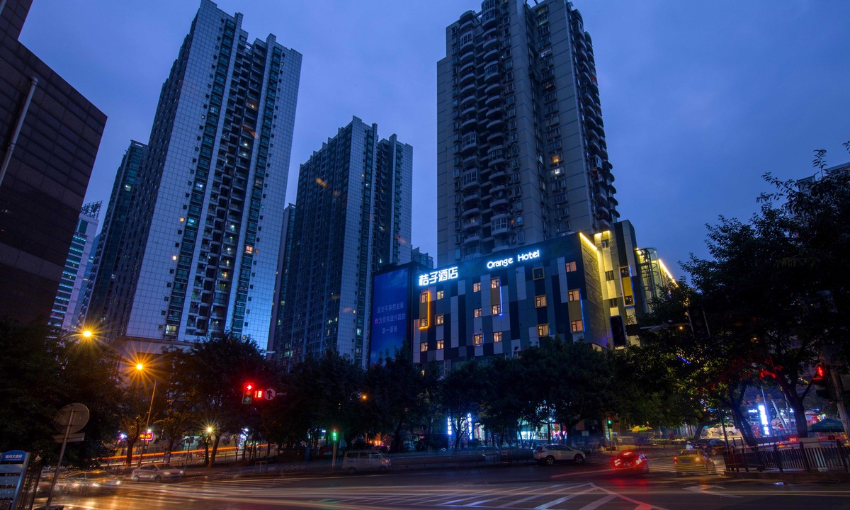 Jiang Bei Hotel | Orange Chongqing Guanyinqiao Pedestrian Street Center Hotel