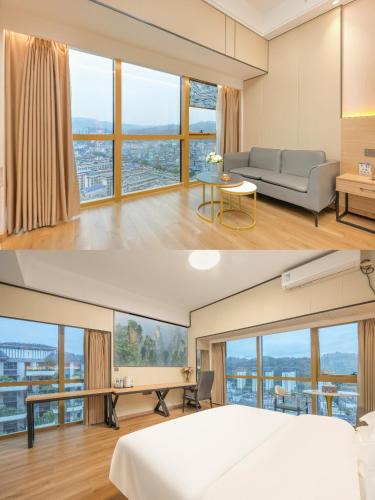 Yongding Hotel | Qimiju Hotel Zhangjiajie Dayong Ancient City BranchCentral Business District , close to Tianmen Cableway , Spacious Room With Projector and Washing Machine , 24h Butler Service , Attraction Tickets Service