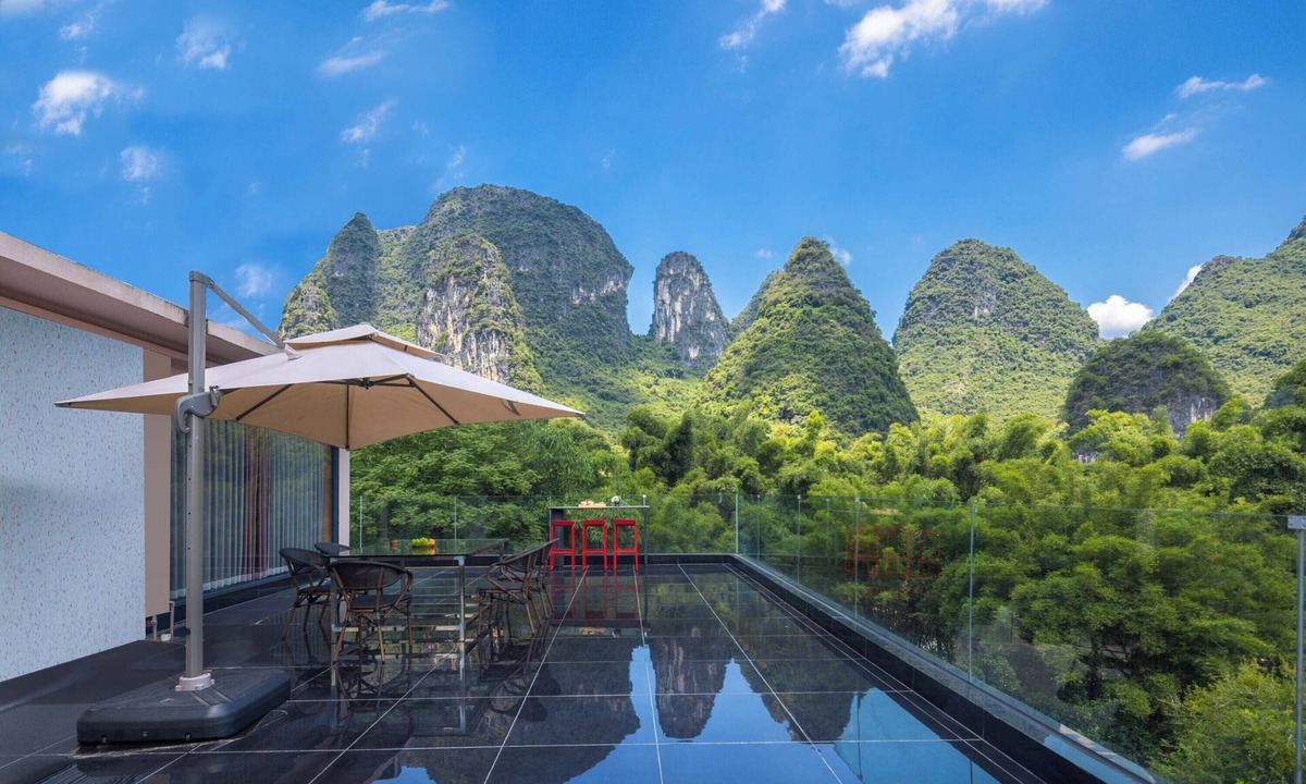 Xingping Ancient Town Hotel | Riverside Bamboo Frest Hotel