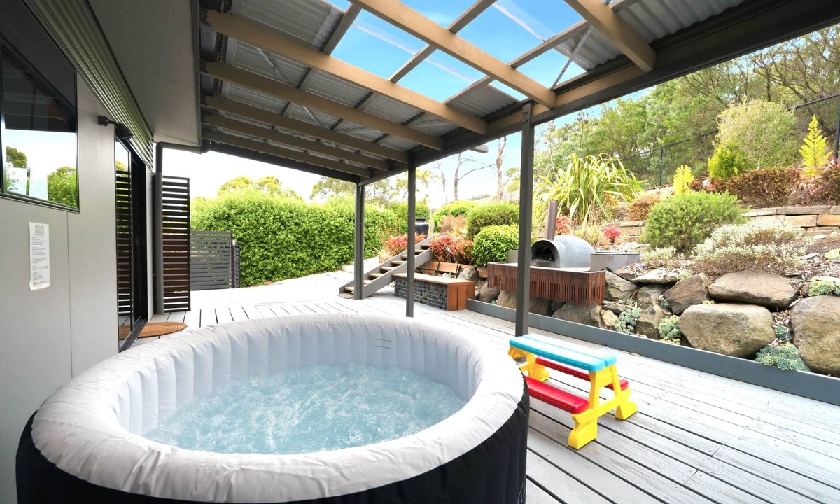 Risdon House | Scenic Risdon Retreat | Deck, Views & Nature Trail