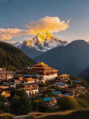 Deqen Hotel | Shangri-La Qianyue S Oxygen-Supplied Scenic View Hotel