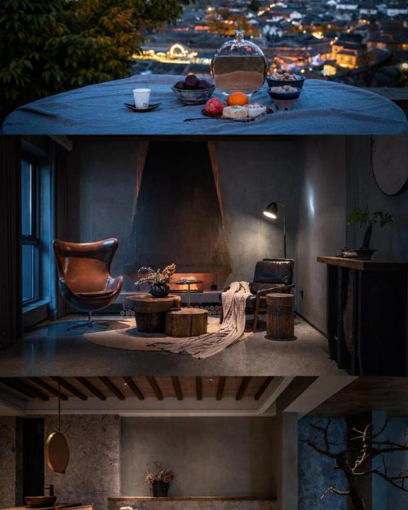 Dayan Old Town Hotel | SUYAN - Chinese Tea Atelier & Boutique Courtyard - Handcrafted Chinese Afternoon Tea & Panoramic Café - Contemporary Chinese Design