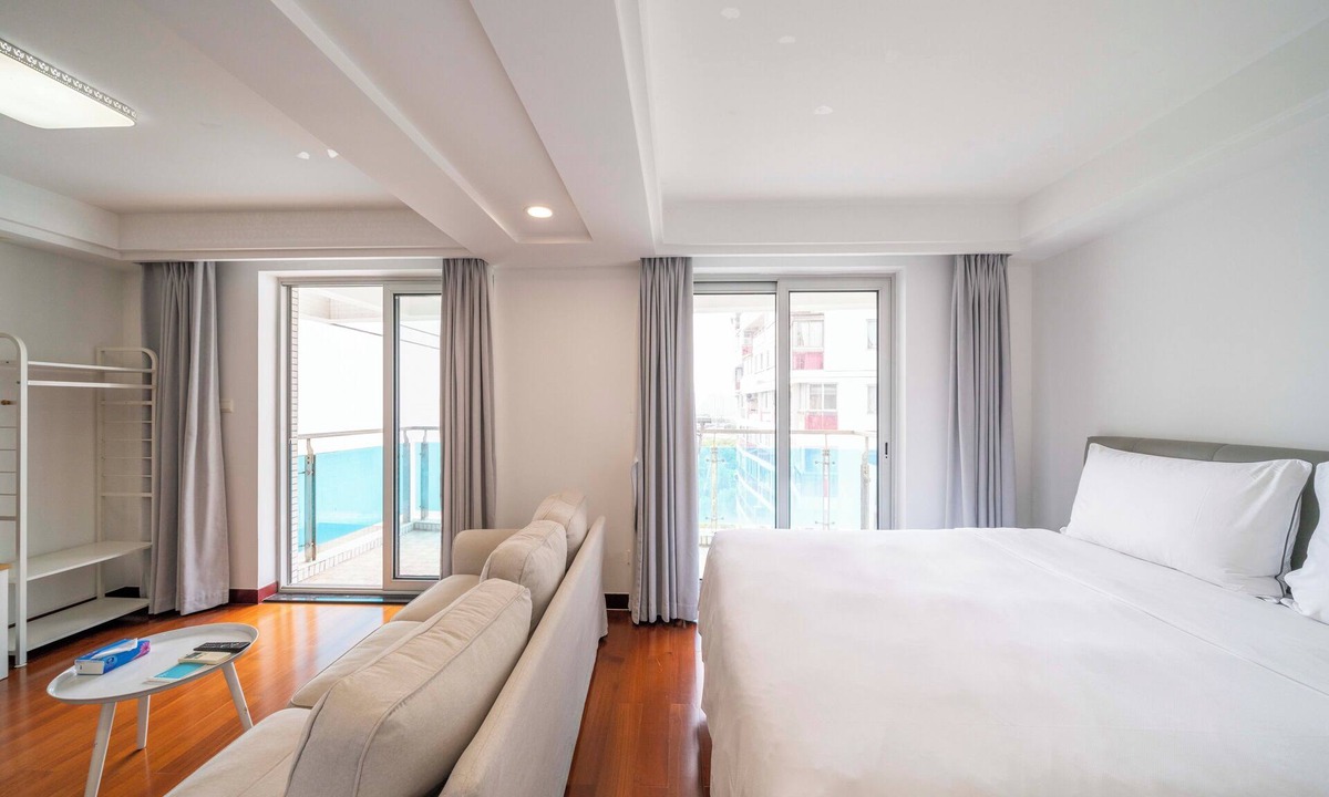 Wantiguan Bed & Breakfast | Tyms Xujiahui Modern 1BR APT