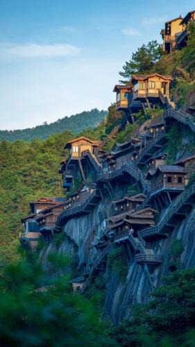 Shangrao County Apartment | Vagoo-Guzhonglou Mist Villa Mountain View Resort Hotel