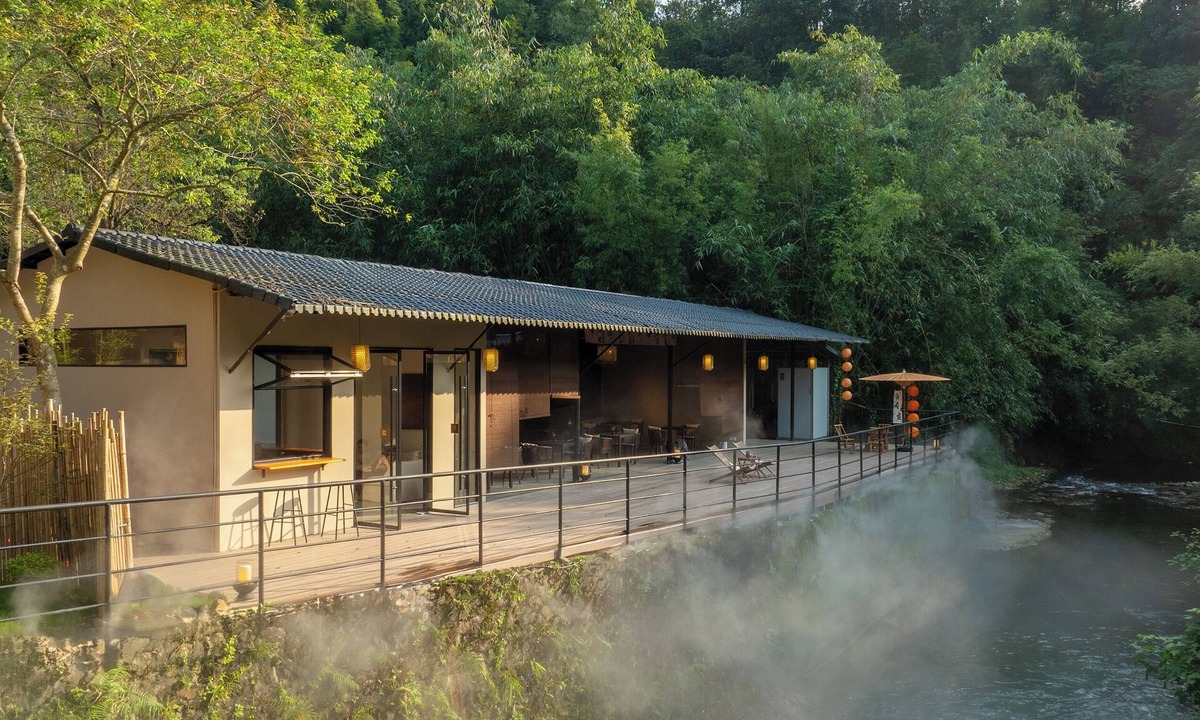 Qingxin Xian Hotel | Xiyang Yishan Quiet Private Onsen Country Style Vacation Courtyard