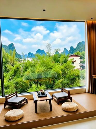 Yangshuo Hotel | Yangshuo Qinglan Zhuyuan Hotel-Yangshuo Railway Station Free Pick Up