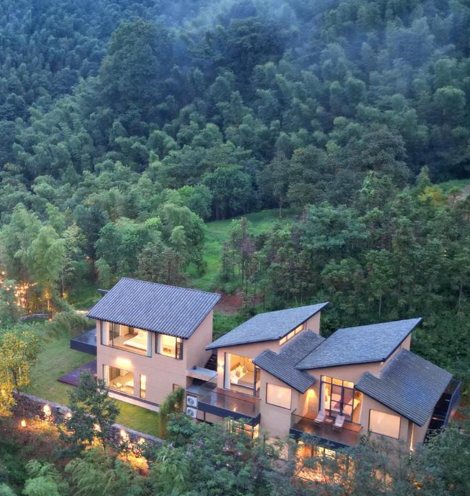 Changsha Hotel | Yunye Youfeng-Micro Vacation Village,Thousand-Acre Forest Vacation Property,Private Forest Villas with Pool and Courtyard,Villas,Dining and Activities,Friend,family gatherings, outdoor weddings,Ideal for Large Groups,Team Building