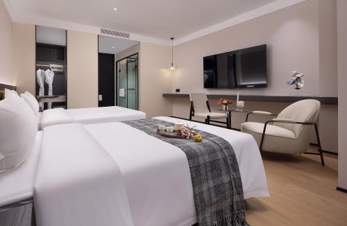 Xinzhou District Hotel | 上饶鹿华摹尔酒店经济开发区吾悦广场店 More Hotel Shangrao Wuyue Plaza