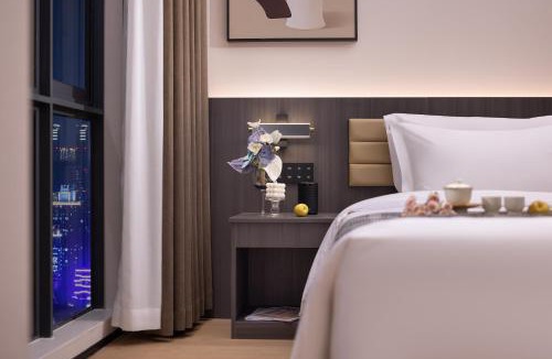 Xinzhou District Hotel | 上饶鹿华摹尔酒店经济开发区吾悦广场店 More Hotel Shangrao Wuyue Plaza
