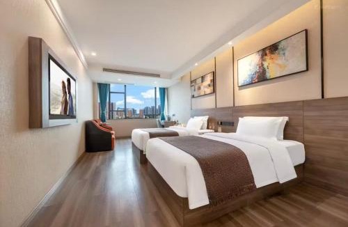 Shifang Hotel | 云尚里花园酒店什邡高铁西站客运中心店
