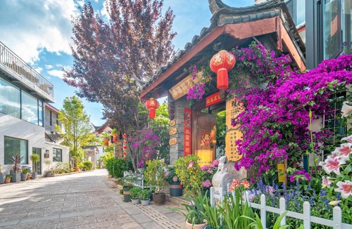 Shuhe Old Town Bed & Breakfast | 云深不知处雪山观景花园美宿丽江店