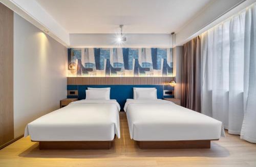 Xinzhou District Hotel | 五悦悦心酒店上饶万达广场店Wuyue Yuexin Hotel Shangrao Wanda Plaza Branch