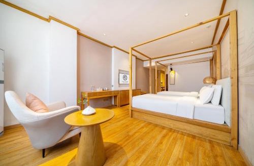 Xinzhou District Apartment | 五悦悦心酒店上饶步行街水南文化广场万达店 Wuyue Yuxin Hotel WanDa Store at Shuannan Cultural Square, Shangrao Pedestrian Street