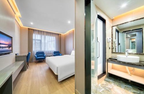 Xinzhou District Hotel | 五悦悦心酒店六号库上饶市一中店 Wuyue Yuexin No6 Library Shangrao Passenger Transport Center Branch