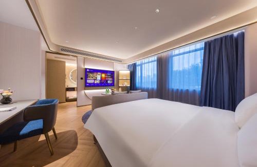 Lianchi District Hotel | 保定东站河北大学漫心酒店