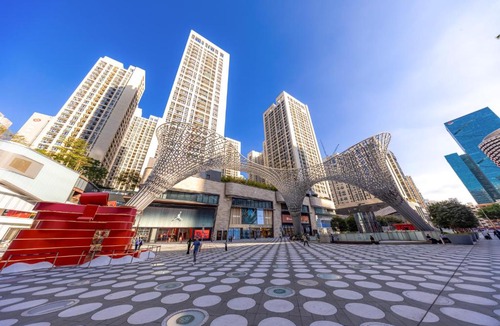 Central Business District Apartment | 岗厦汇花园行政公寓酒店-深圳福田会展中心岗厦地铁站店
