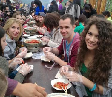 Wulingyuan Hostel | 张家界集结号公馆 Zhangjiajie Jijiehao Inn Avator Mountin-National Park-East Gate, Meeting Friends-Common Area-Poor teble-COFFEE-BEER-Laundry-Party, FREE Breakfast, Book tickets in advance, Chinese Calligraphy&Tea&Kung Fu Course