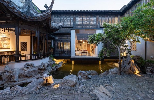 Liangxi District House | 无锡南长街渡里波光阁