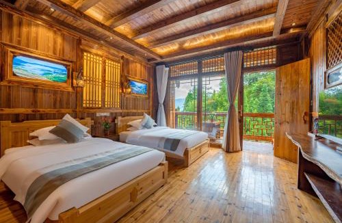 Longsheng Various Nationalities Autonomous County House | 素隐乡宿Hometown Destination红瑶吊脚楼观景民宿