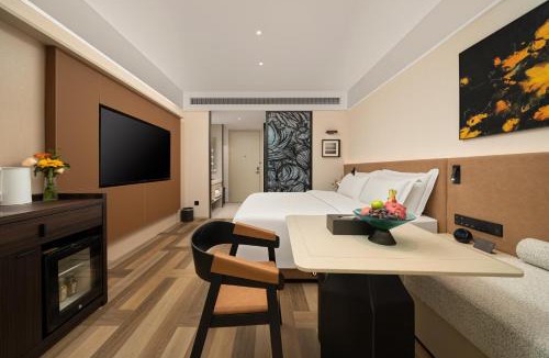 Gangkou District Hotel | 美豪丽致酒店防城港行政中心高铁北站店