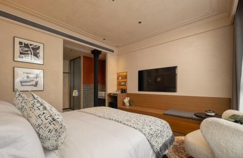 Chizhou Hotel | 花筑梵悦民宿九华山肉身宝殿店