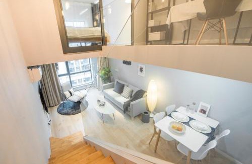 Jiading Apartment | 诺克静逸复式套房