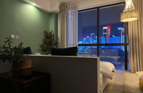 Jeifangbei Central Business District Apartment | 贰墨民宿嘉滨路店