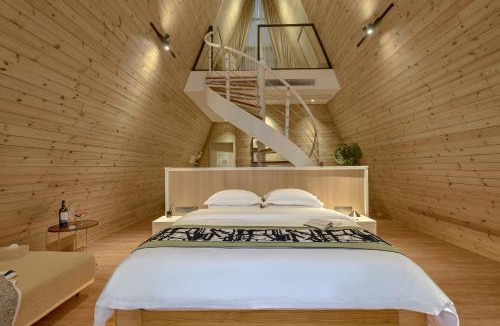 Suxian District Ski Chalet | 那山那水 天空院子