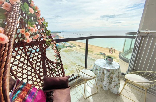 Weihai Apartment | 2-bedroom loft, with kitchen, and supreme sea view